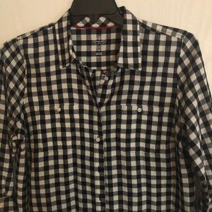 Button down the front top